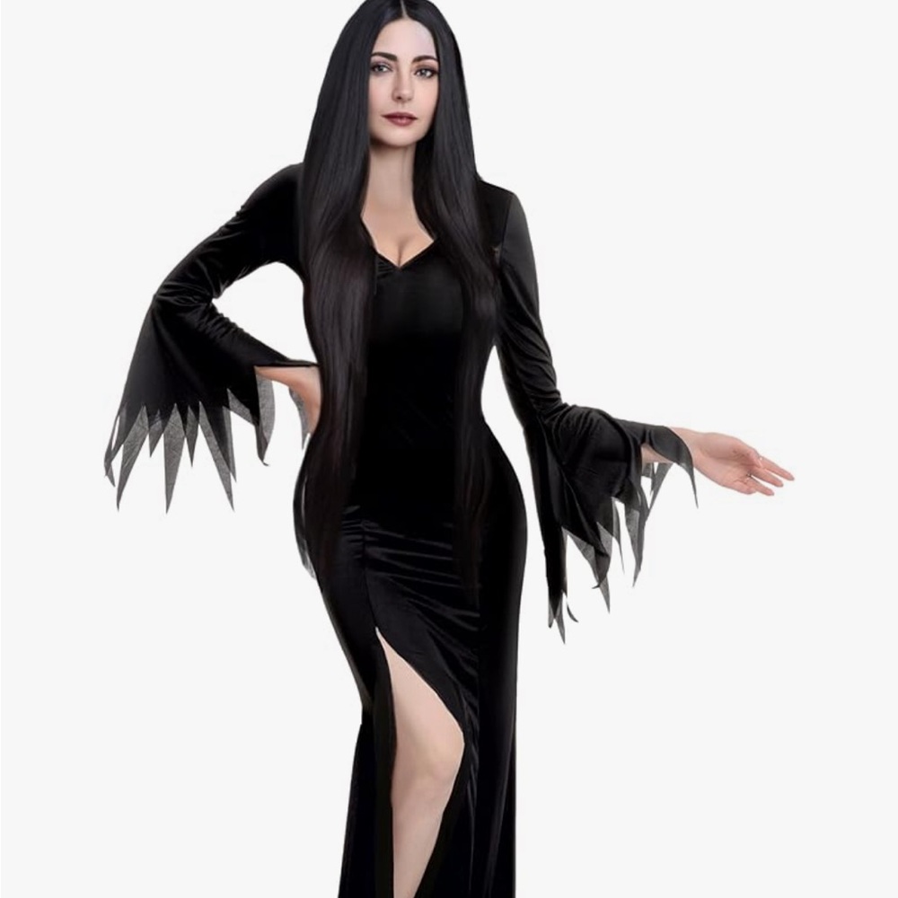 🎉 New Morticia Adams costume Purchased 10/2024!